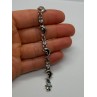 925 STERLING SILVER  TOPAZ DOLPHIN BRACELET