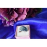 925 Sterling Silver Blue & White CZ Ring Size 6.5