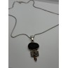 925 STERLING SILVER AGATE NECKLACE
