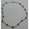 925 STERLING SILVER  NEPHRITE NECKLACE