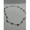 925 STERLING SILVER  NEPHRITE NECKLACE