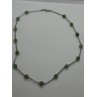 925 STERLING SILVER  NEPHRITE NECKLACE