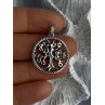 Authentic Pandora Tree Of Life 925 Sterling Silver CZ Pendant Length 1.30 Inch