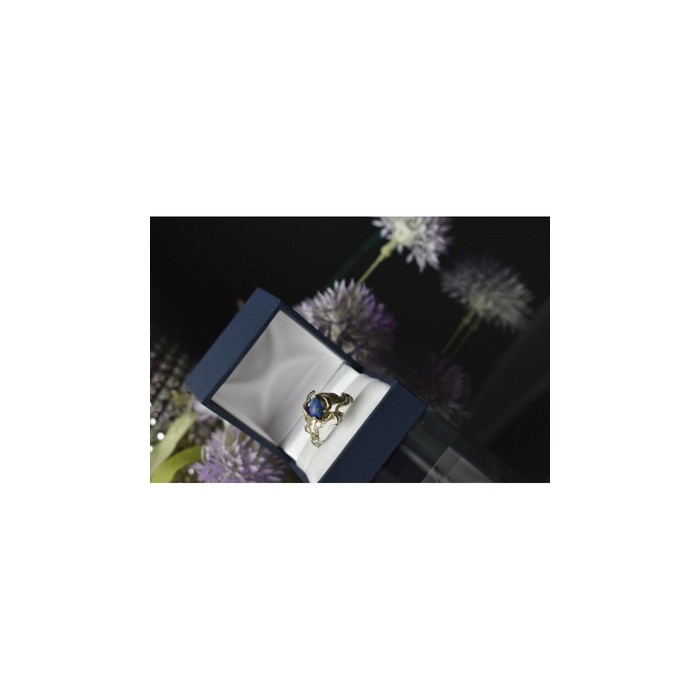 Vintage 925 Sterling Silver Sodalite Ring Size 10