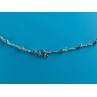 925 Sterling Silver Necklace Italy 29.9 in