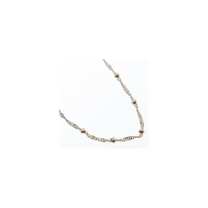 925 Sterling Silver Necklace Italy 29.9 in