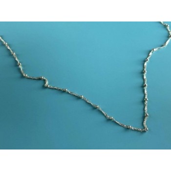 925 Sterling Silver Necklace Italy 29.9 in