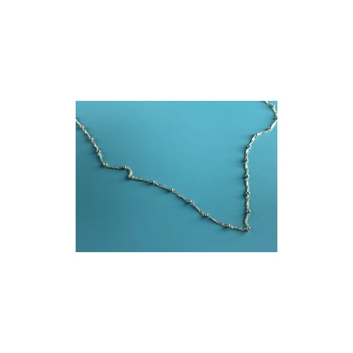 925 Sterling Silver Necklace Italy 29.9 in