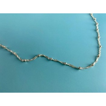 925 Sterling Silver Necklace Italy 29.9 in
