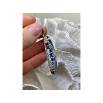 925 STERLING SILVER ALPANITE PENDANT