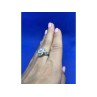 925 Sterling Silver CZ Ring Size 8