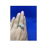 925 Sterling Silver CZ Ring Size 8