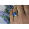 Vintage 925 Sterling Silver Sodalite Ring Size 6.5