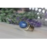 Vintage 925 Sterling Silver Sodalite Ring Size 6.5