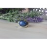 Vintage 925 Sterling Silver Sodalite Ring Size 6.5