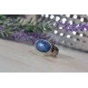 Vintage 925 Sterling Silver Sodalite Ring Size 6.5