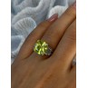 Shiny 925 Sterling Silver Cz Ring Size 7