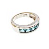925 Sterling Silver Spinel Ring Size 7
