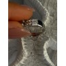 Shiny 925 Sterling Silver Cz Ring Size 5