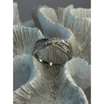 925 Sterling Silver Beryl Ring Size 9