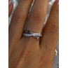 925 Sterling Silver Beryl Ring Size 9