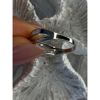 925 Sterling Silver Beryl Ring Size 9