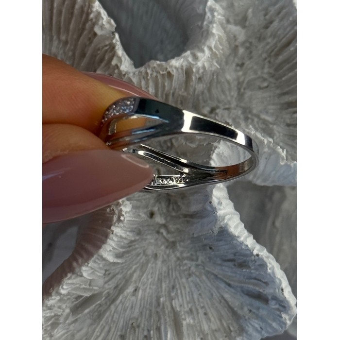 925 Sterling Silver Beryl Ring Size 9