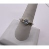 925 Sterling Silver CZ Ring Size 8.5