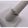 925 Sterling Silver CZ Ring Size 8.5