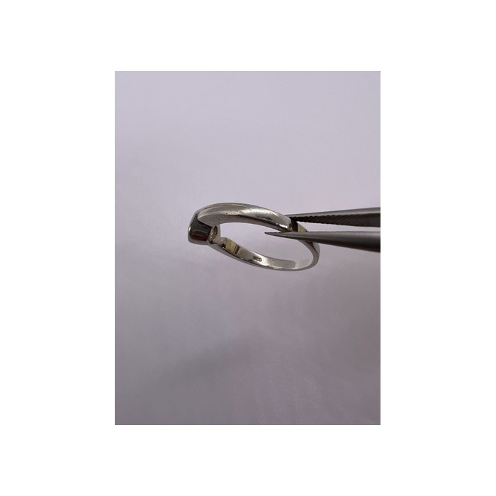 925 Sterling Silver CZ Ring Size 8.5