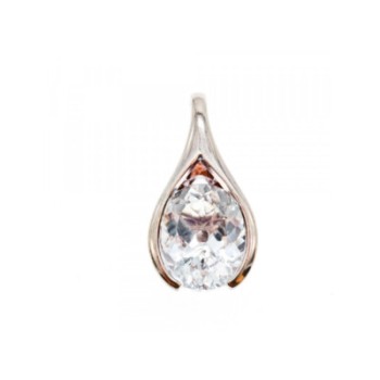 925 Sterling Silver Quartz Pendant