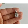 925 Sterling Silver Quartz Pendant