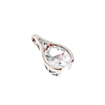 925 Sterling Silver Quartz Pendant