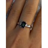 925 Sterling Silver Alexandrite & Beryl Ring Size 8