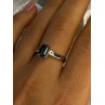 925 Sterling Silver Alexandrite & Beryl Ring Size 8