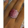 Beautiful Design 925 Sterling Silver Cz Ring Size 7