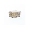 925 Sterling Silver CZ Ring Size 7