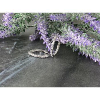 925 Sterling Silver CZ Earrings Turkey