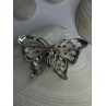 Elegant Design Germany 925 Sterling Silver Leaf Brooch Length 1.10 inch