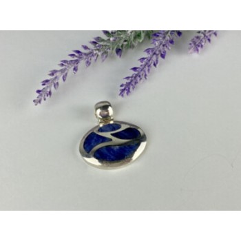 925 STERLING SILVER SODALITE PENDANT