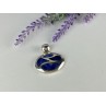 925 STERLING SILVER SODALITE PENDANT