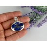 925 STERLING SILVER SODALITE PENDANT