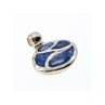 925 STERLING SILVER SODALITE PENDANT