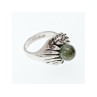 925 Sterling Silver Jasper Ring Size 6.5