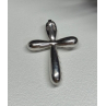 925 Sterling Silver CZ Cross