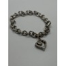 925 STERLING SILVER  DIAMOND HEART KSJ  BRACELET
