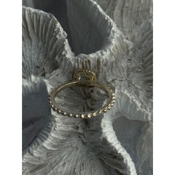 925 Sterling Silver Rj Topaz Ring Size 7