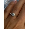 925 Sterling Silver Rj Topaz Ring Size 7