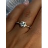 925 Sterling Silver Rj Topaz Ring Size 7