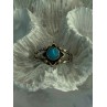 925 Sterling Silver Turquoise Ring Size 5.5